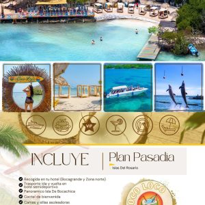 COCOLOCO BEACH UNICA ISLA CON ENTRADA AL OCENARIO INCLUIDA